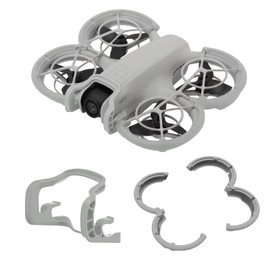FSIDIWT Anti-Collision Protection for DJI Neo Accessories, 2-in-1 Neo Gimbal Anti-Collision Protector + Neo Propeller Protection for DJI Neo Drone (Grey)
