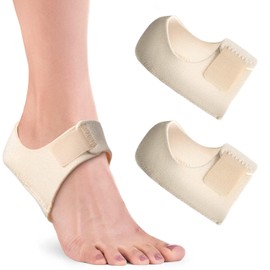 Bohrma Plantarfasziitis Ferse Protektoren, Gel Fersenschalen Damen und Herren, Fersensporn Einlagen, Schmerzlinderung, Einlegesohlen Gel für Achillessehnenentzündung Trockene Rissige Fersenstützkissen