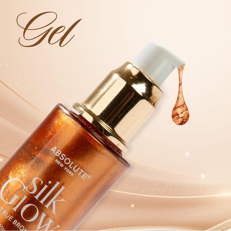 Absolute New York Silk Glow Body Oil Infused with Shea