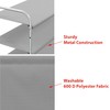 Simple Houseware 6-Tier Shoe Rack Storage Organizer w/Side Hanging Bag,