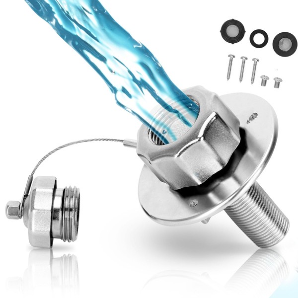 All Metal RV City Water Inlet,City Water Connection for RV