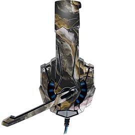 Skinit Decal Skin Compatible with BENGOO G9000 Gaming Headset - Skinit Originally Designed Gold Blush Marble Ink Design