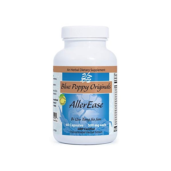 AllerEase / Aller Ease (60 capsules, 500mg each) - Blue Poppy