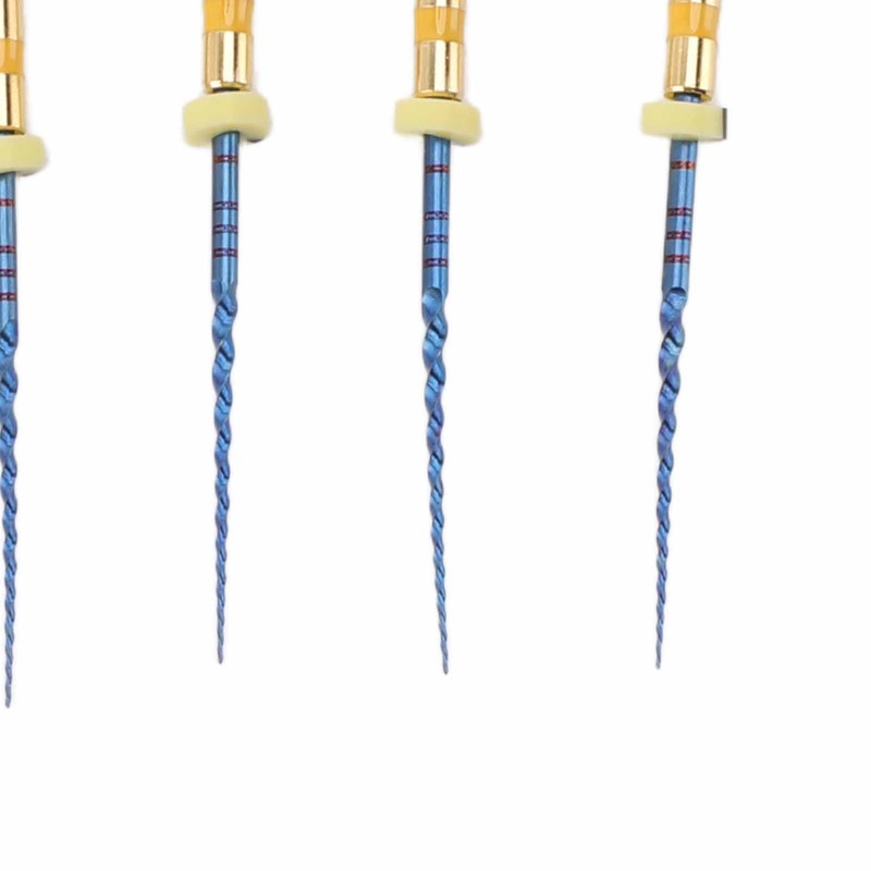 6pcs F1 Endodontic Canal Files Stretchy Metal Portable Rustproof Endodontic