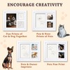 Pet Paw Print Photo Frame Kit with Clay - Dog
