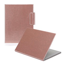 MOSISO for Remarkable Paper Pro Case 2024, Protective Folio Case for Remarkable Paper Pro 11.8 inch with Pen Holder, Slim Lightweight PU Leather Folio Cover, Rose Gold