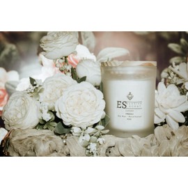 Freesia | 10oz | Luxury Candle | Scented Candle | Aromatherapy | Essential Fragrance Oils | 100% Soy Wax | Home Décor | Home Fragrance | Housewarming gift | Odor Eliminating |Elusive Scent