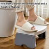 Taburete Plegable para Orinal, Taburete portátil de PP para Orinal