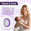Msiori Sitz Bath for Hemorrhoids, Sitz Bath for Toilet Seat