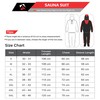 AQF AQF Heavy Duty Sauna Sweat Track Suit Weight Reduction
