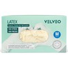 Pack of 100 Disposable Latex Examination Gloves in Dispenser Box