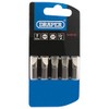 Draper 64012 6.5mm 1/4" Hex Plain Slot Insert Bit 25mm