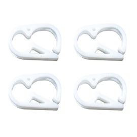 Water Flow Control Tube Clamp, 4 Pcs 5-8mm Plastic Adjustable Water Stop Clamp, Laboratory Pinch Valve Flow Control Hose Clamp