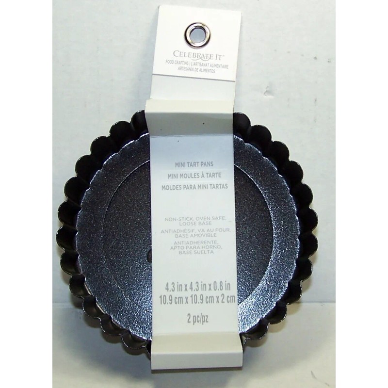 Celebrate It Set of 2 Quiche / Tart Pans with