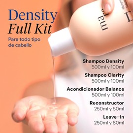 MARAMA Kit Density Full Shampoo Acondicionador Reconstructor Volumen