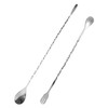 GDFHBD 1 Spoon And 1 Piece Fork Spoon, Stainless Steel