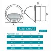 HG Power 304 Stainless Steel Air Vent Round Grille Ventilation
