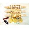 Christmas Children's Rolling Pin for Homemade Pastries Christmas Rolling Pin