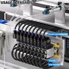 TAILONZ PNEUMATIC Black 6mm OD 4mm ID Polyurethane PU Air