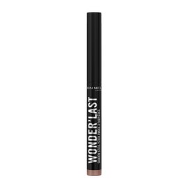 Rimmel Wonder'Last 002 Choco Shimmer Lidschattenstift, lebendige und wirkungsvolle Farbe, einfach aufzutragen, angenehme Textur, ultra-cremige Formel, vegane Formel, 1,64 g