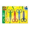 SES Creative 00839 Zigzag Scissors, Yellow, Red, Green, Light Blue