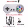 Unbranded 2PCS Wireless USB SNES Classic Controller Gamepad For PC