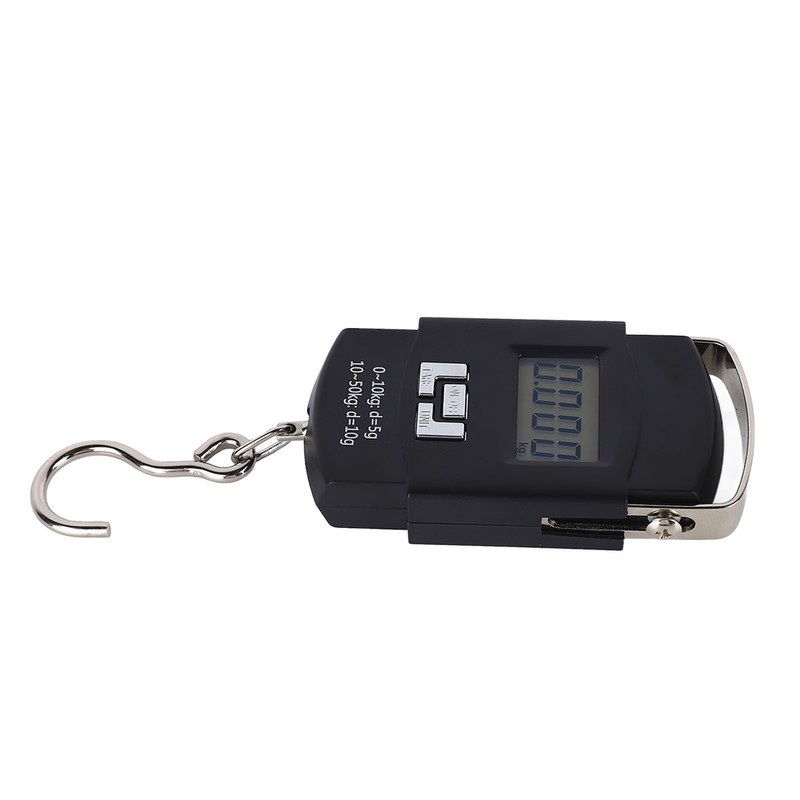 Hanging Hook Scale LCD Display 50kg Portable Digital Fish Scale