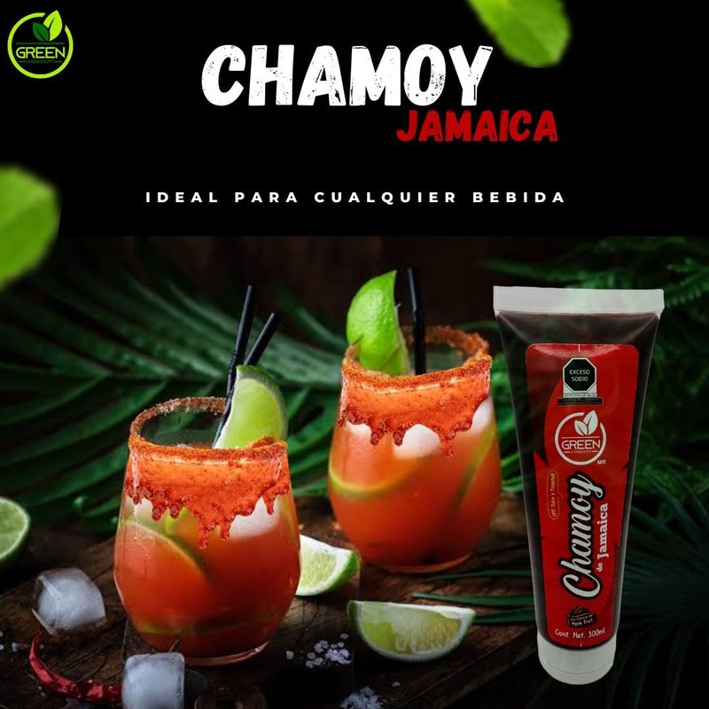 Green Concept Chamoy De Jamaica Con Monk Fruit y Stevia/Pack