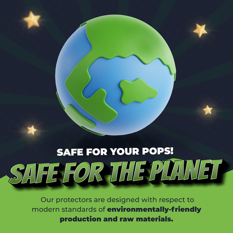 EcoTEK Protectors, 100-Pack Protective Cases Fits 4" Display Figures –