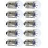 MEETOOT Set of 10pcs Screw Mini Bulb 2.5V and 5pcs