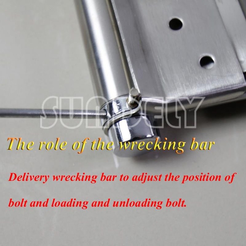 SUNDELY® Stainless Steel Double Action Spring Sprung Hinge Self Closing