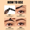 Waterproof Lasting Eye Gel,Eyebrow Gel Tint,Eyebrow Tatto Peel Off,Semi-Permanent Eye