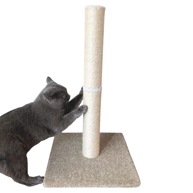 Cat Scratching Post Carpet, Tall Big Sisal Rope Cat Scratch