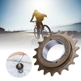 Elprico Bicycle Freewheel, 18 Teeth Bicycle Freewheel Sprocket Single Speed Freewheel Bicycle Replacement Accessories