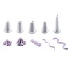 Westmark Spritzbeutel-Set/Dressiersack, Mit Adapter und 5 Tüllen, 7-tlg., Länge: 28