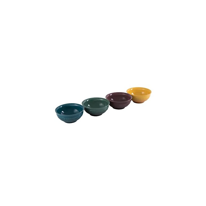Le Creuset Botanique Stoneware Mini Bowls (4 Pieces Set)