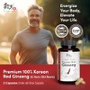 Korean Red Ginseng (6-Year Root) (Enhanced Ginsenoside) 120 Vegan Capsules