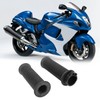 2pcs 25mm/28mm Motorcycle Hand Grip Left Right Comfortable Universal Throttle
