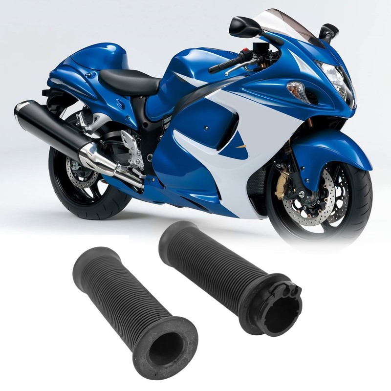 2pcs 25mm/28mm Motorcycle Hand Grip Left Right Comfortable Universal Throttle