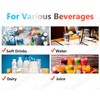 Chenivesss Foldable Water Bottle, 700 ml Reusable Foldable Water Bottles,