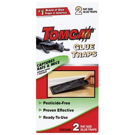 Tomcat Rat Size Glue Traps, 2-Pack (Original Formula)
