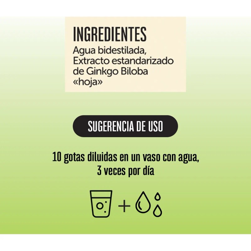1 Ginkgo Biloba Cpsulas 1 Extracto Ginkgo Biloba Sin Sabor