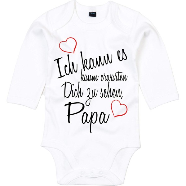 Mister Merchandise Baby Bodysuit with “I can barely wait to