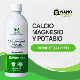 Calcio Magnesio Potasio Nano Nutrition Liposomal 480ml Naranja