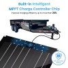 Zuomeng Solar Battery Charger Maintainer 15W Panel Kit Dump Trailer