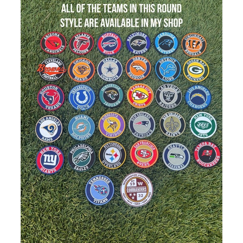 Unbranded Green Bay Packers Round 3" Patch Iron on