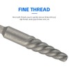11Pcs Screw Extractor and Left Hand Drill Bits Set Included