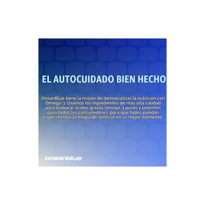 Ocean Blue Aceite de Pescado Omega-3 Triple Potencia 2100