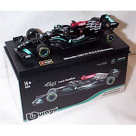 Burago F1 2021 Mércédés AMG F1 W12 E-Performance #44 Lewis Hamilton car 1:43 scale diecast model