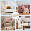 uxcell 2Pcs Twill Stretch Armrest Covers, Soft Armchair Slipcovers Couch